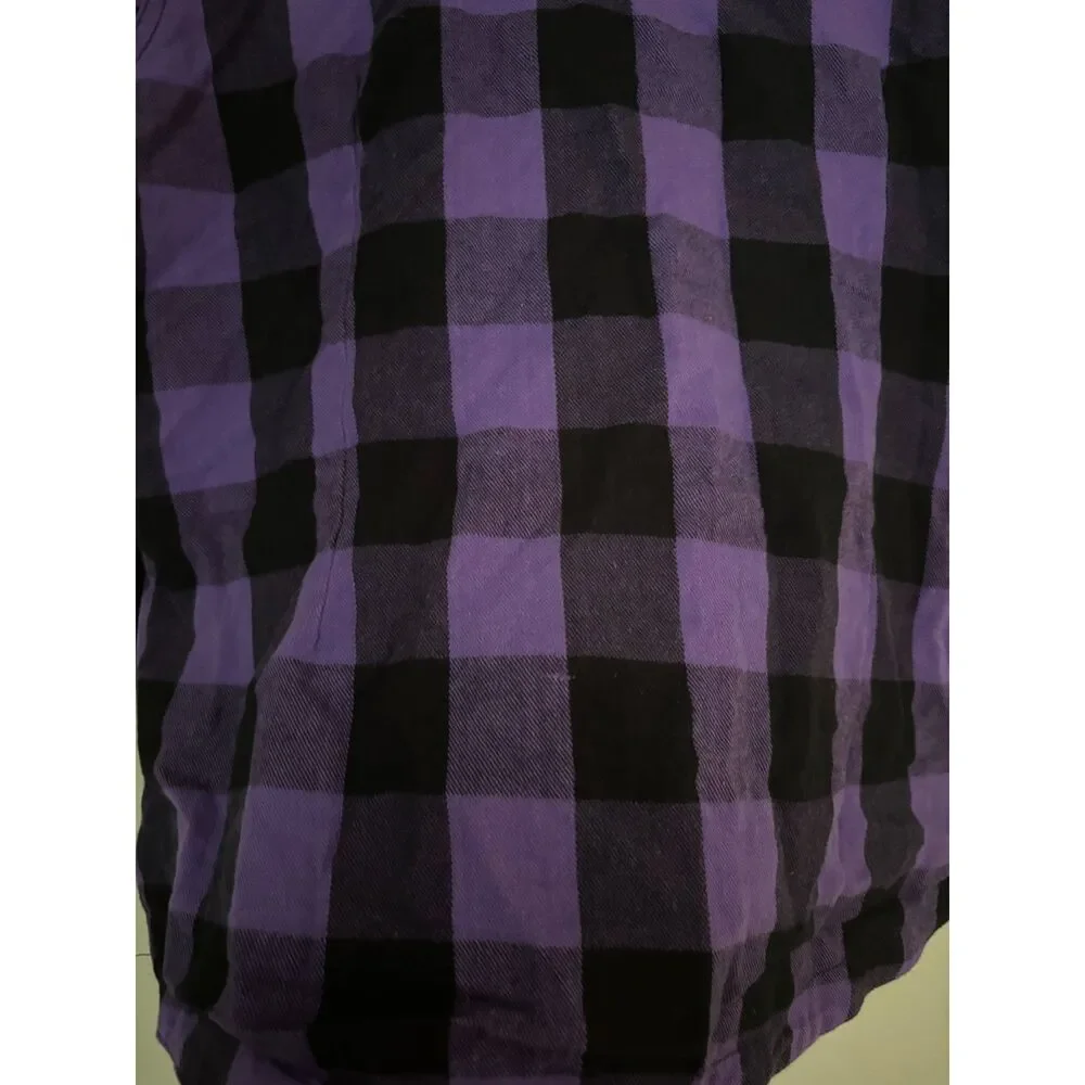 Unik International Women's Motorcycle Flannel XL Protective Armor NOT INCLUDED - Picture 4 of 10